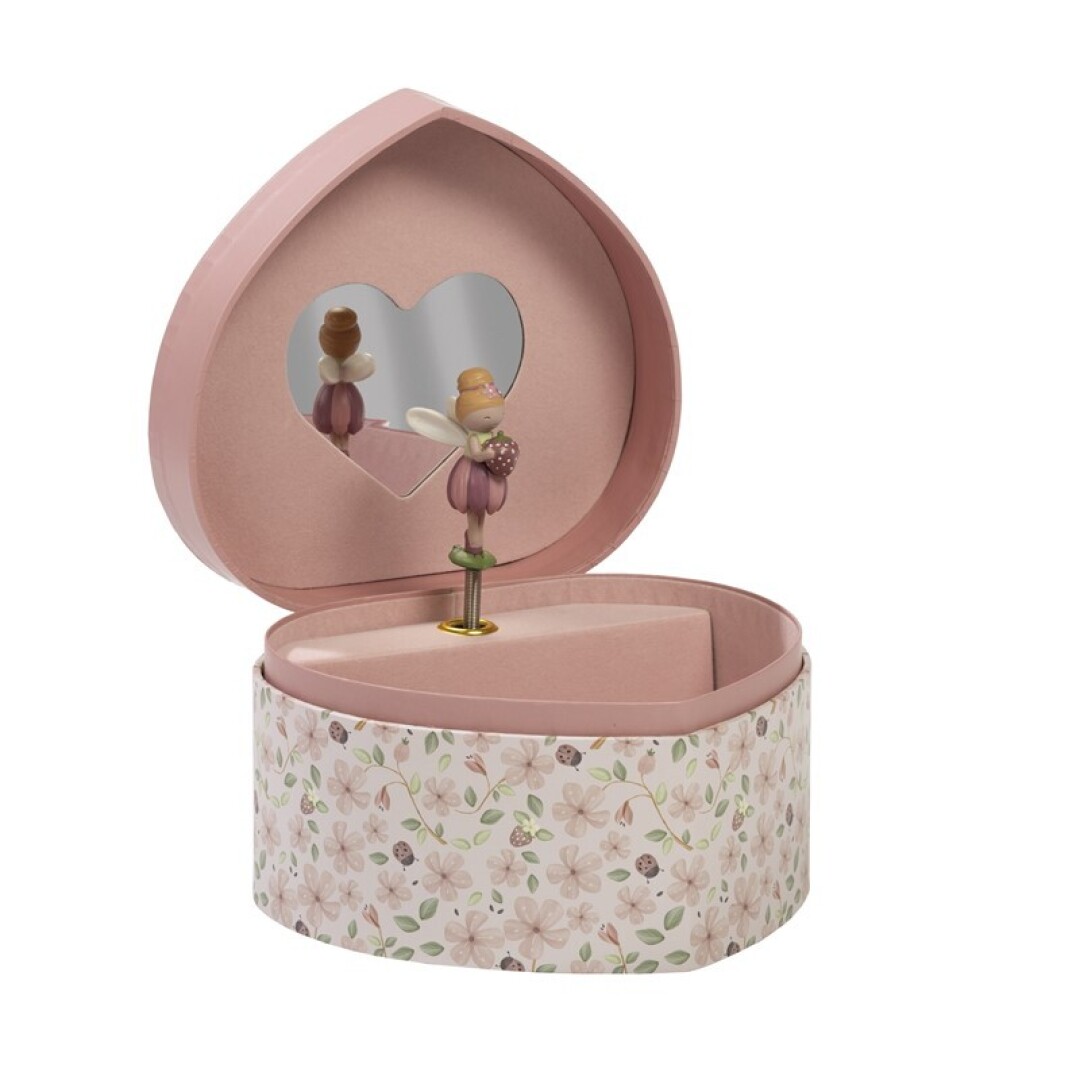 CAJA DE MÚSICA JOYERO CORAZÓN FAIRY LITTLE DUTCH
