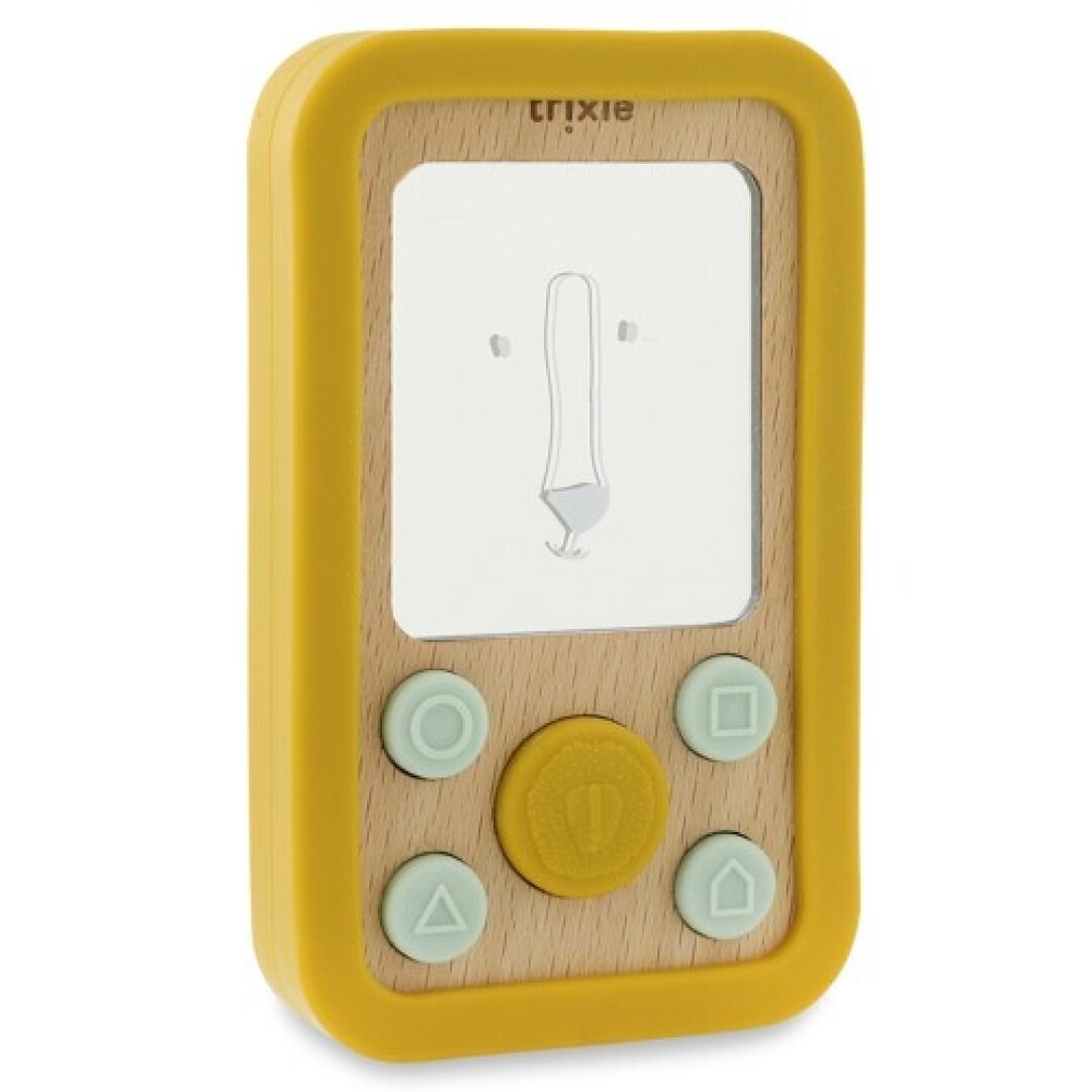 Teléfono madera - silicona León. Trixie