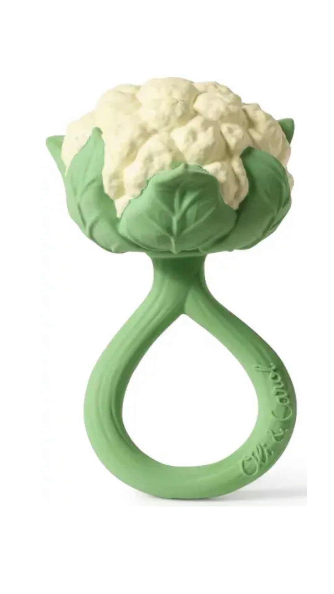 Oli&Carol Mordedor Sonajero Cauliflower
