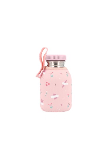 Botella Acero Básica con funda de neopreno Mouse Fairies 350 ml