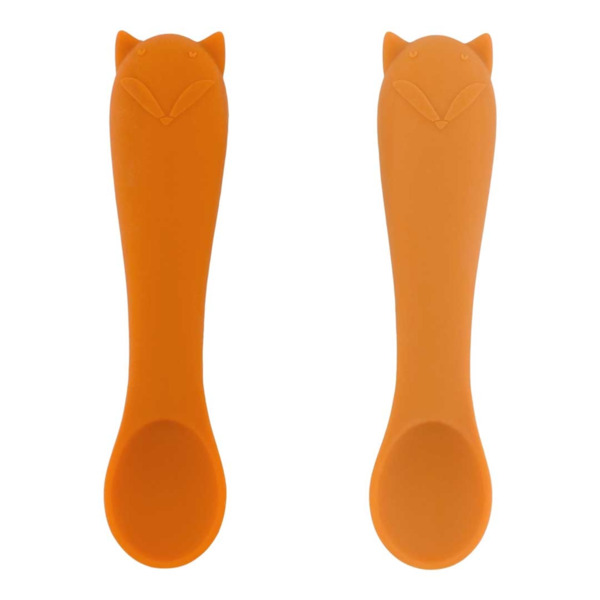 First baby cucharas 2-pack - Mr. Fox