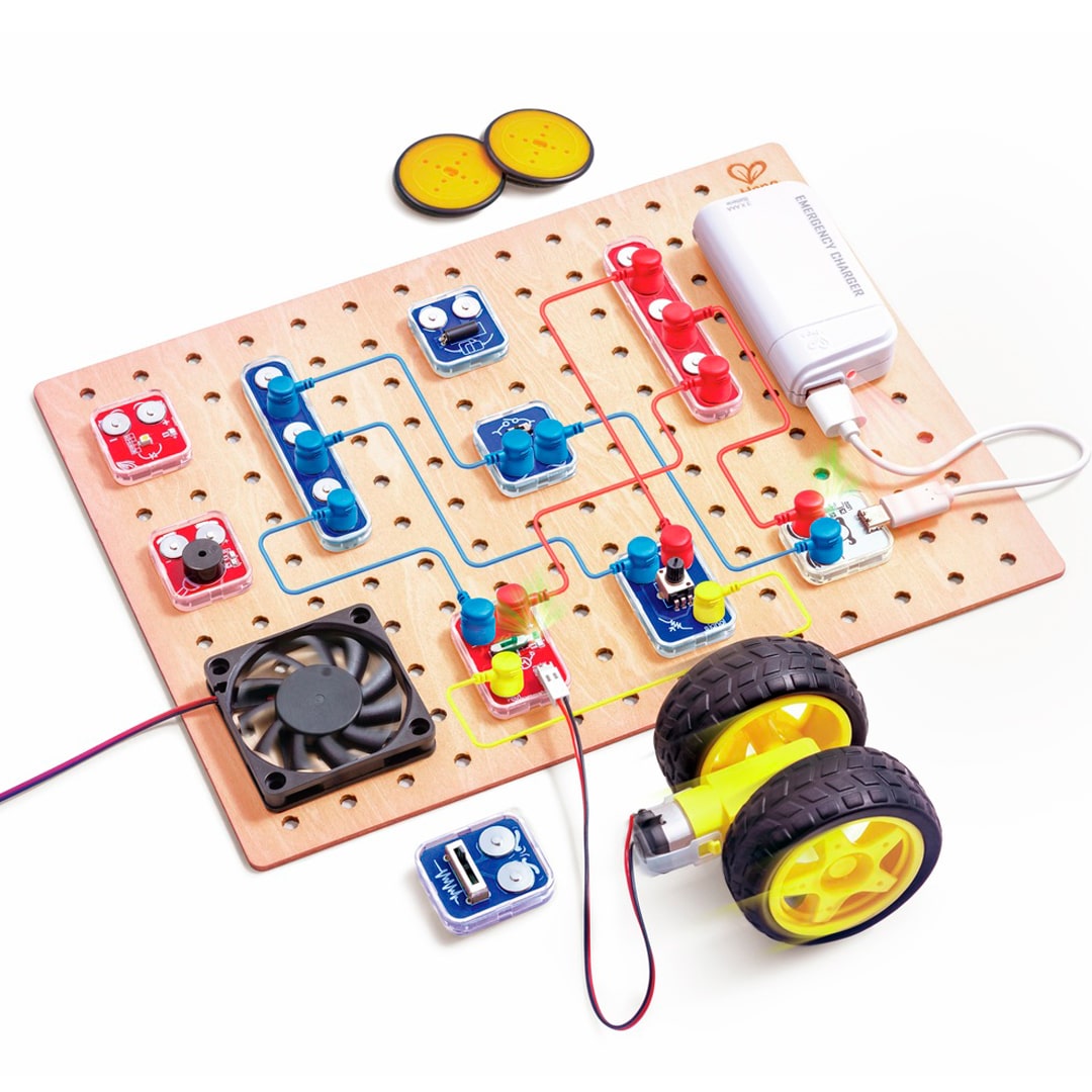 Circuito de electrónica kit básico de Hape