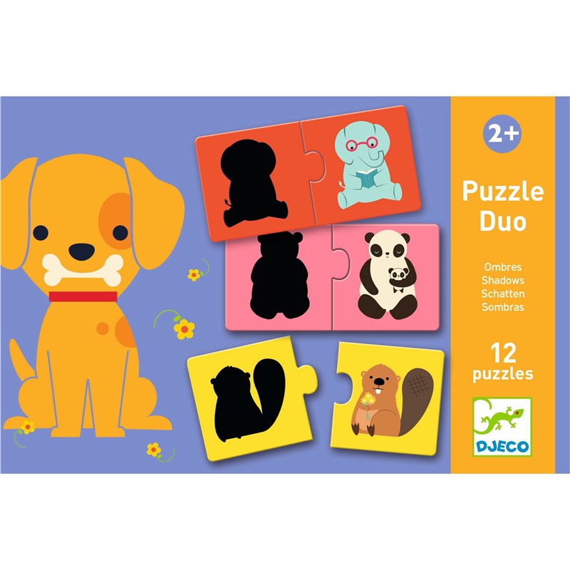 Educativos Puzzle Duo Sombras