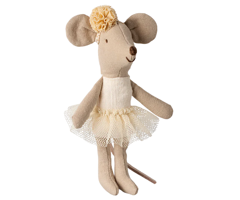 Ratoncita bailarina, hermana pequeña - Blanco roto