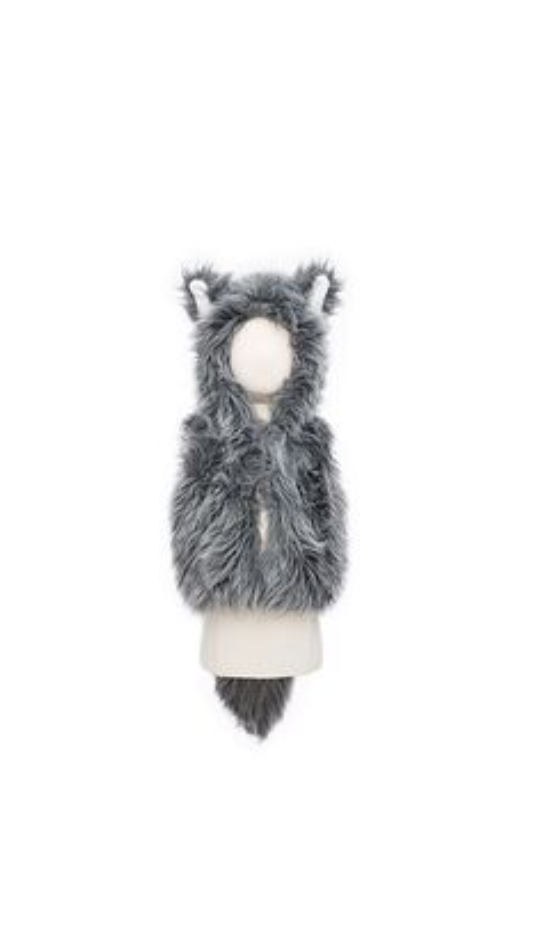Big Bad Wolf Vest with Gloves Size 3-4