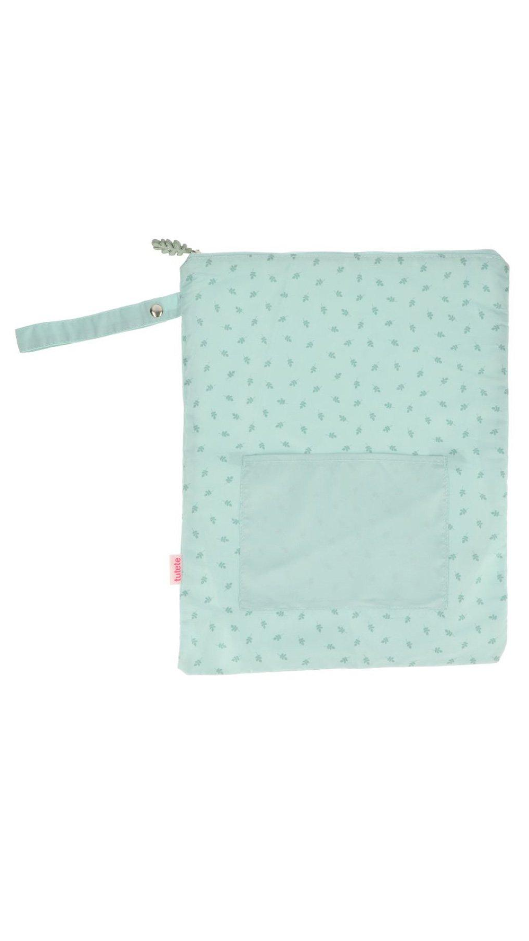 Bolsa Impermeable Grande Leaves Sage