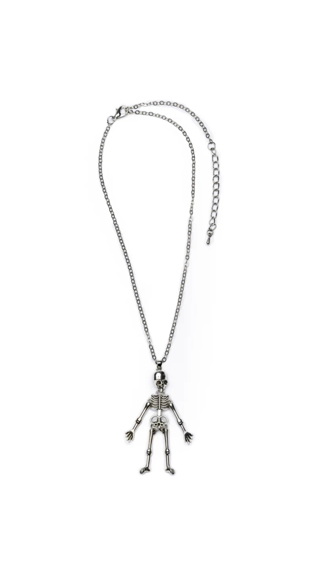 Collar de esqueleto espeluznante y aterrador de Great Pretenders