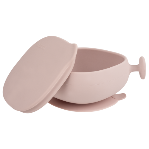 Cuenco de silicona con tapa B.Box - Blush