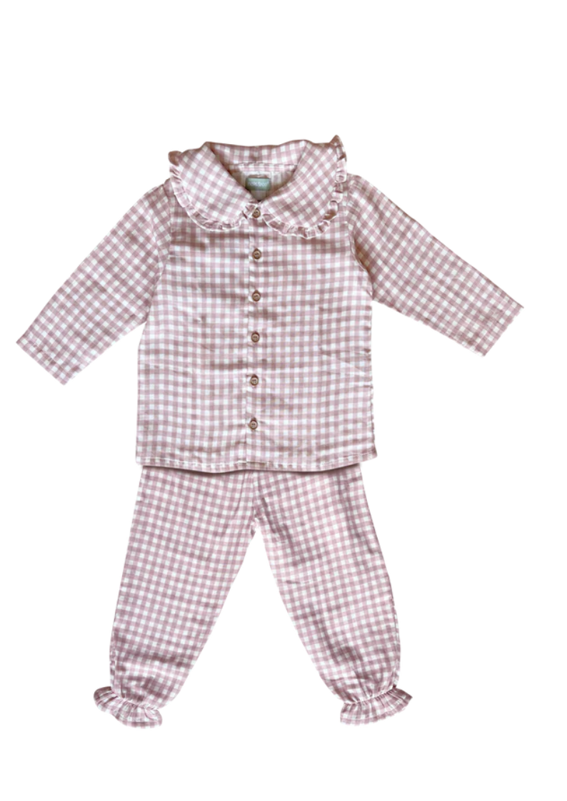 Pijama dusty rose