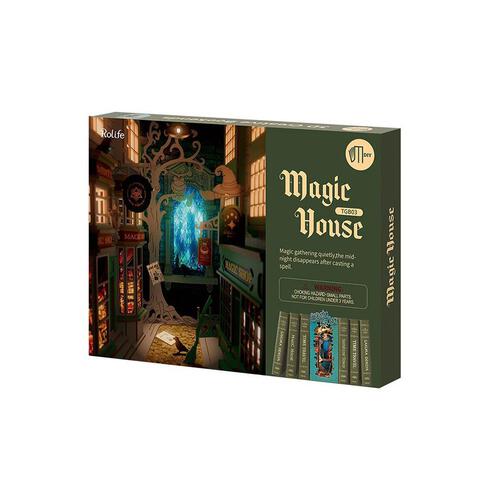 Sujeta libros: Robotime MAGIC HOUSE