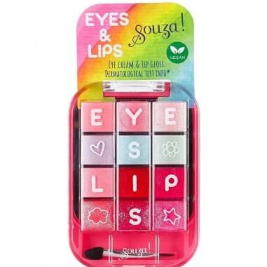 Kit de maquillaje para ojos y labios