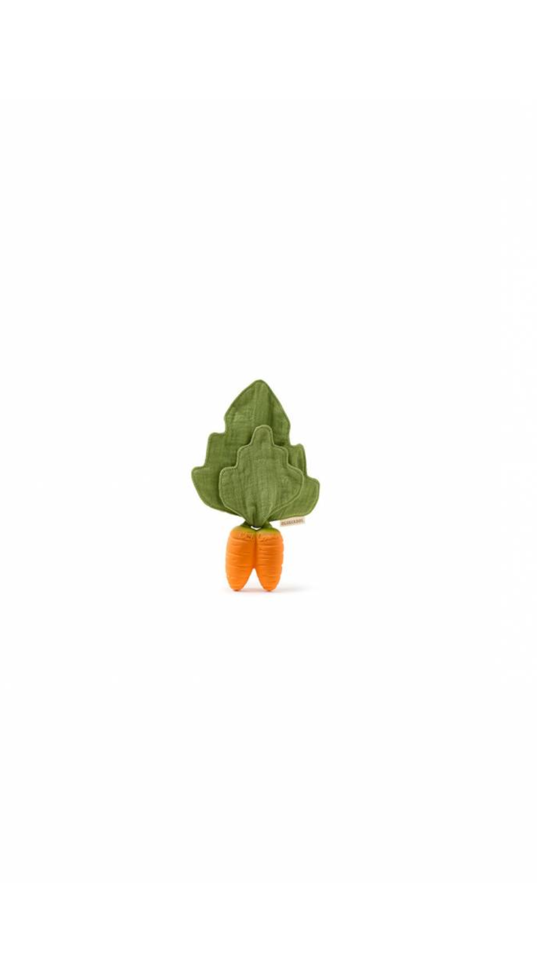 Cathy The Carrot Mini Doudou-Teether