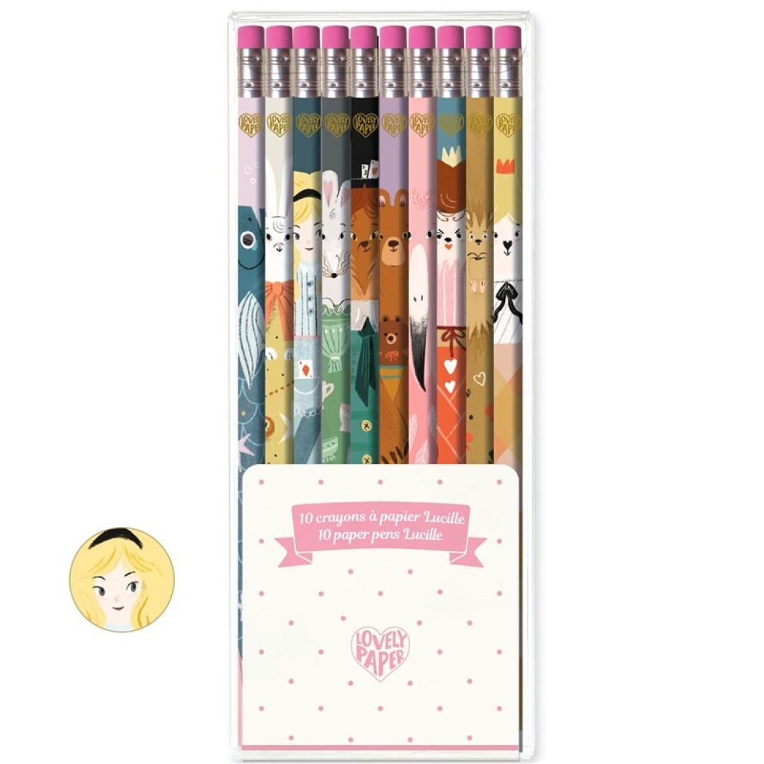 Estuche 10 lapices Lucile