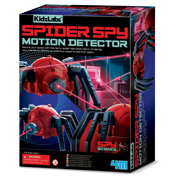 Spider Spy Motion Detector - Kidzlabs