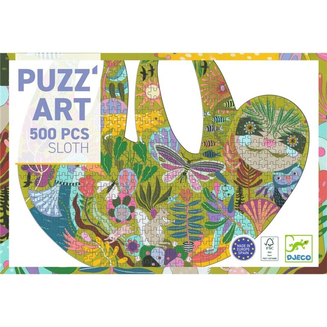 Puzzle Art Sloth
