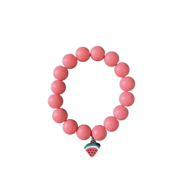 Pulsera de cuentas y frutas. Ratatam!