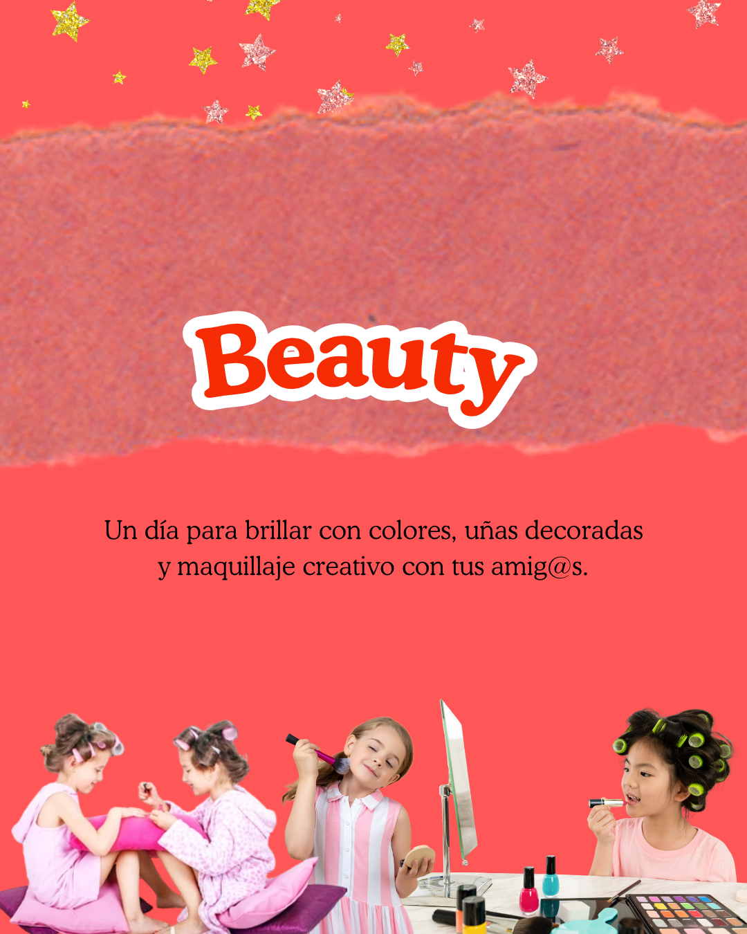 Cartel de Beauty party!