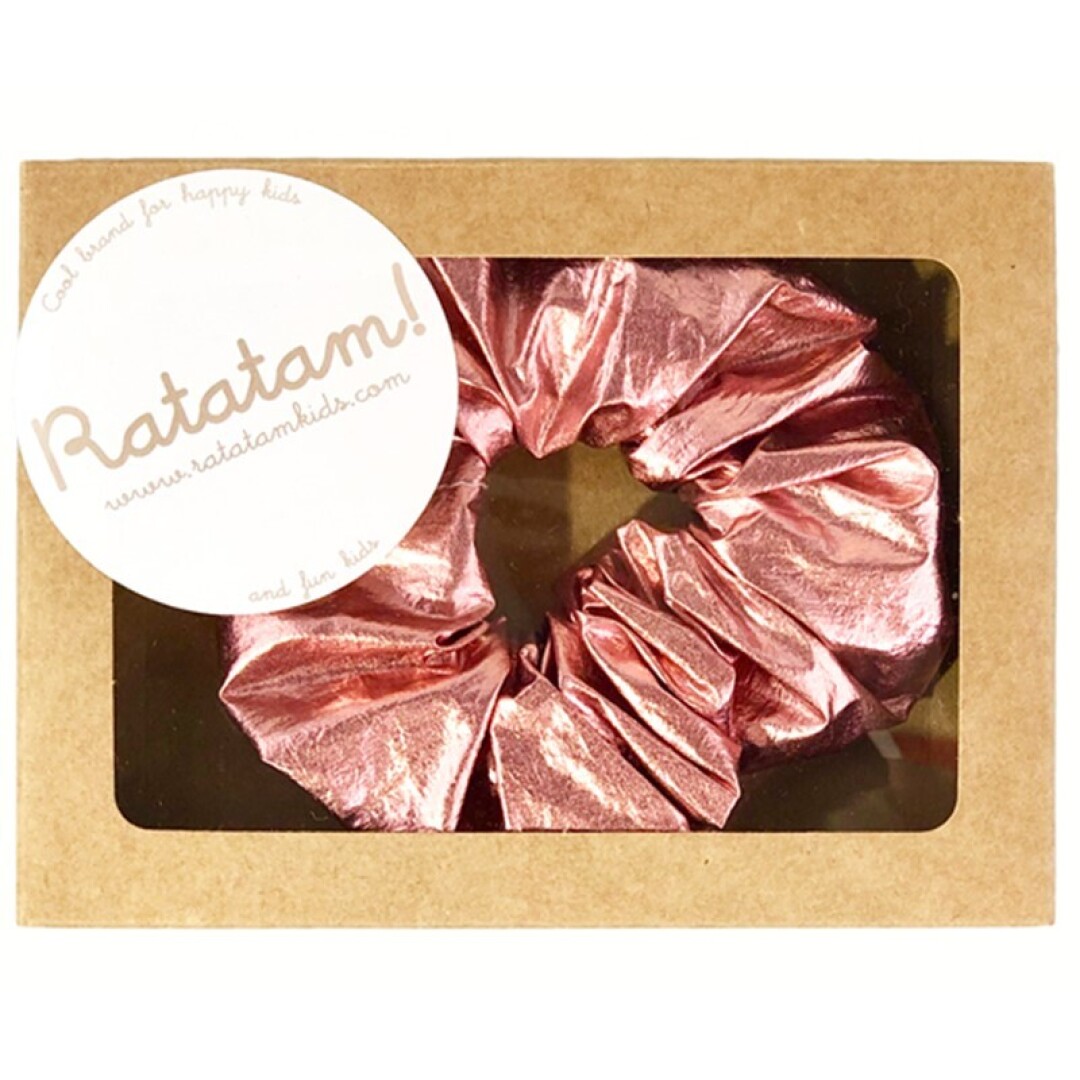 Coletero metálico rosa. Ratatam!