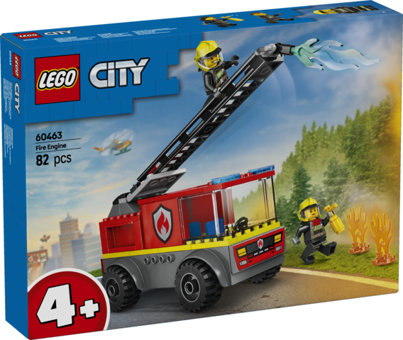 60463 Camión de Bomberos con Escalera V29