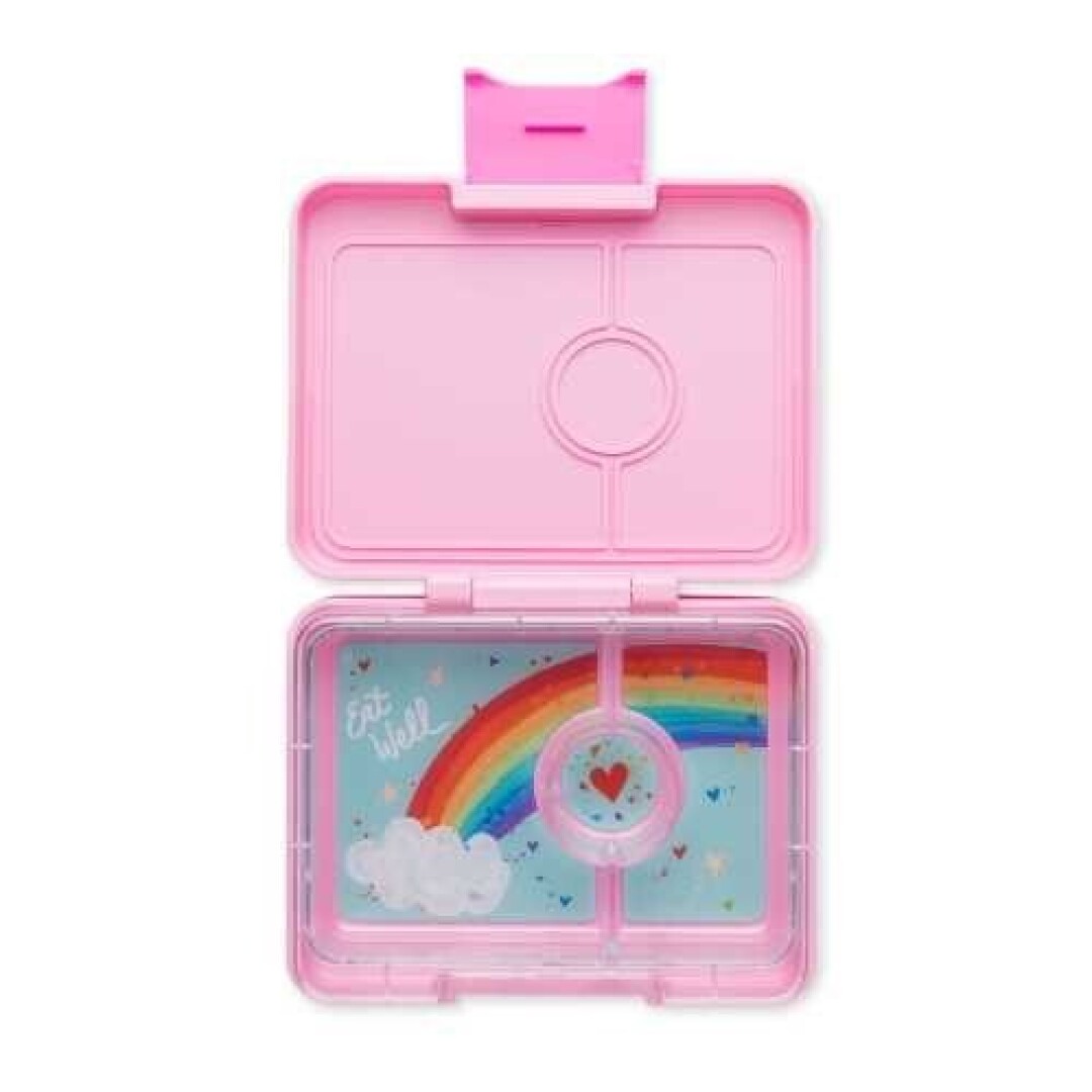 Yumbox Snack 3C  Power Pink Rainbor