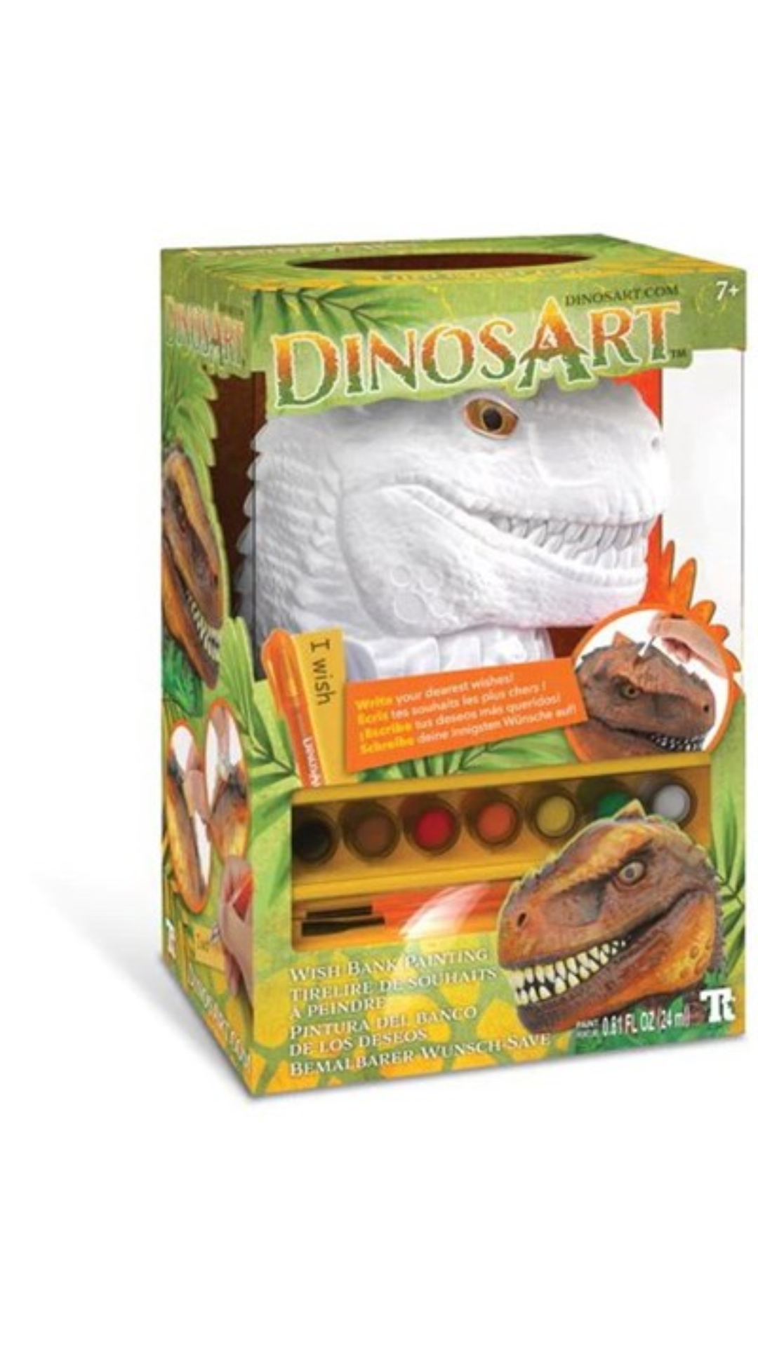 Pintura Banco de Deseos - T- Rex