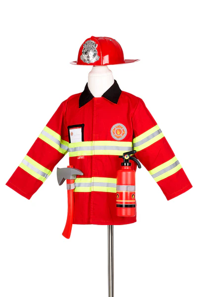 Conjunto de bomberos 4-7 años