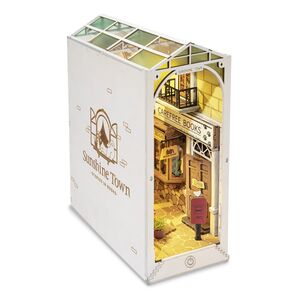 Sujeta libros: Robotime Sunshine Town