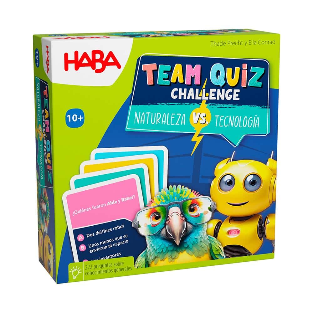 Team Quiz Challenge naturaleza contra tecnología