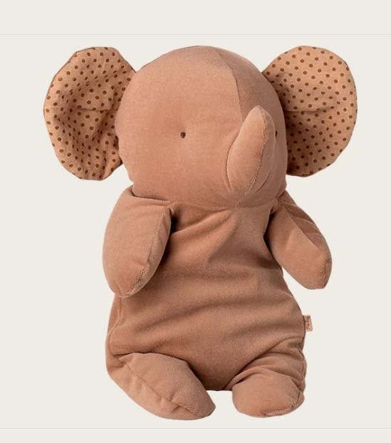 Amigos de Safari, elefante, medio - Rosa vintage