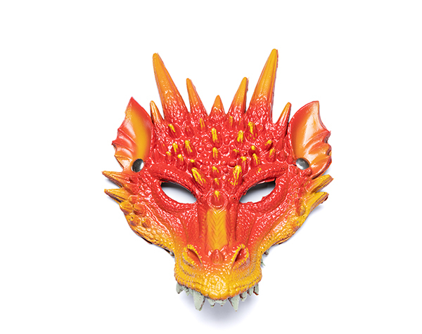 Mascara Dragon Roja