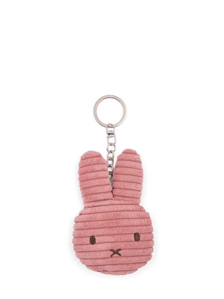 Llavero plano Miffy ECO Pana 10 cm - 4'' Rosa polvorienta