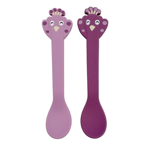 Cucharas de silicona 2-pack - Mrs. Peacock