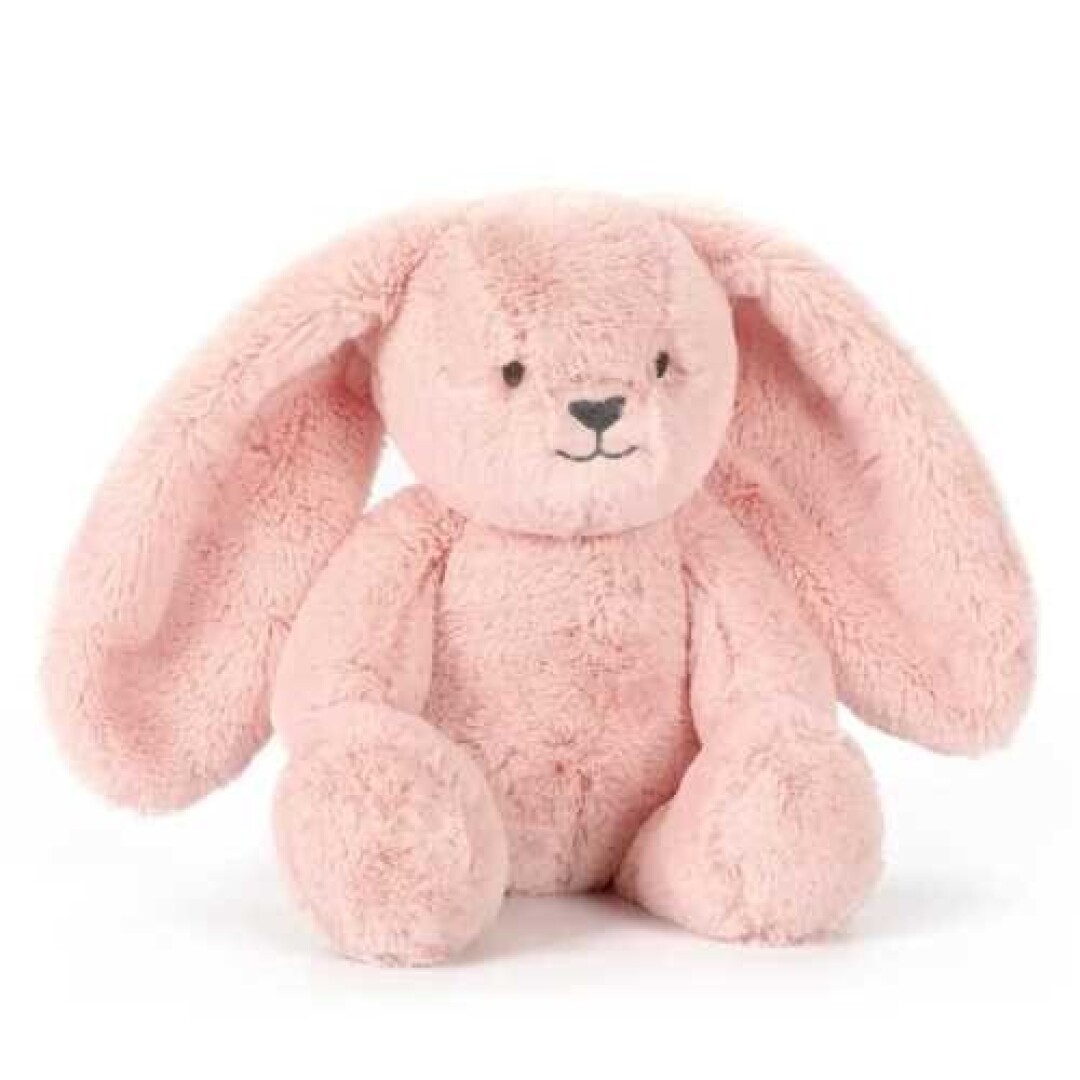 PELUCHE OB CONEJO BELLA ROSA PASTEL 36cm
