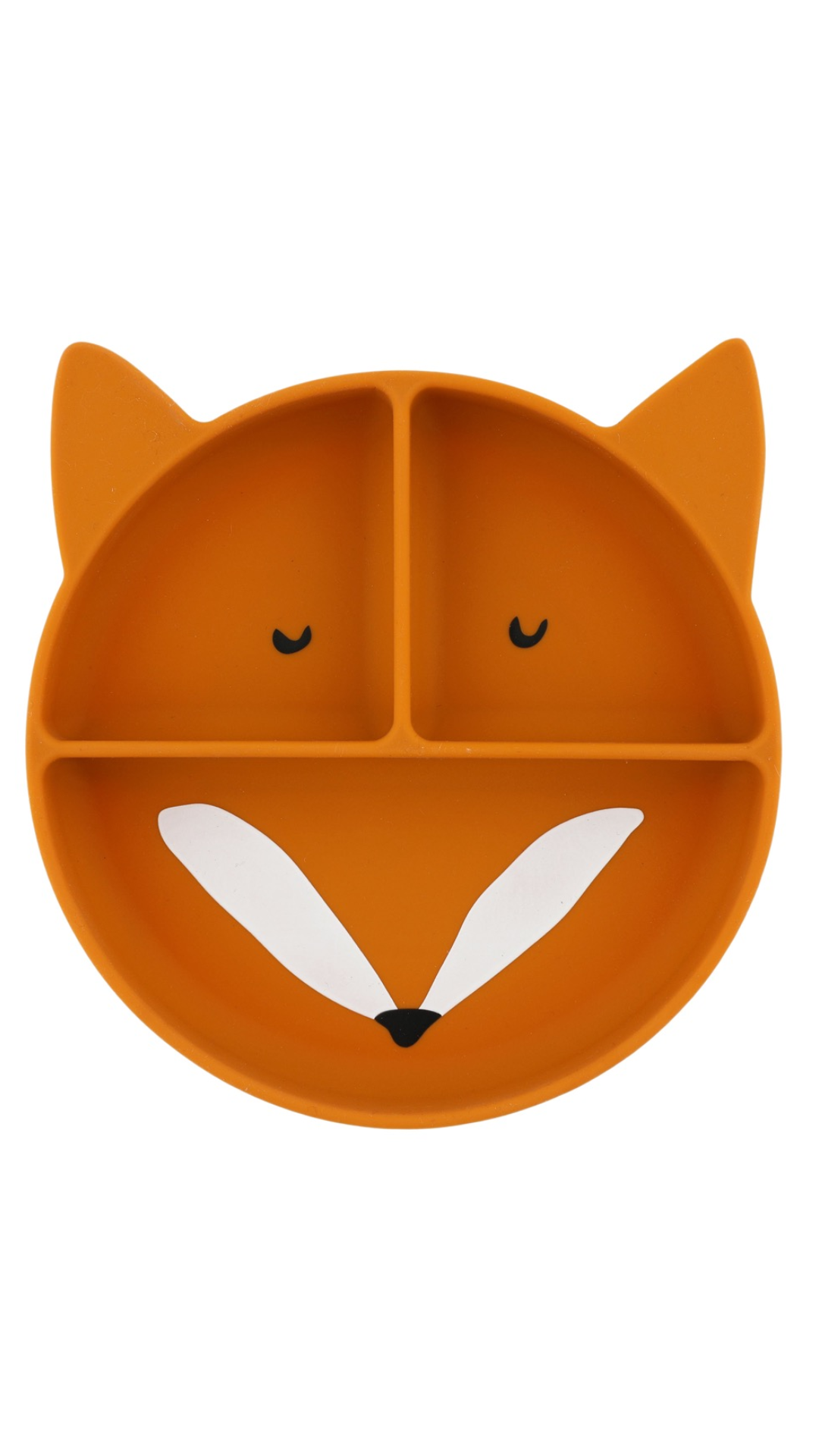 Plato compartimentado de silicona con ventosa - Mr. Fox TRIXIE