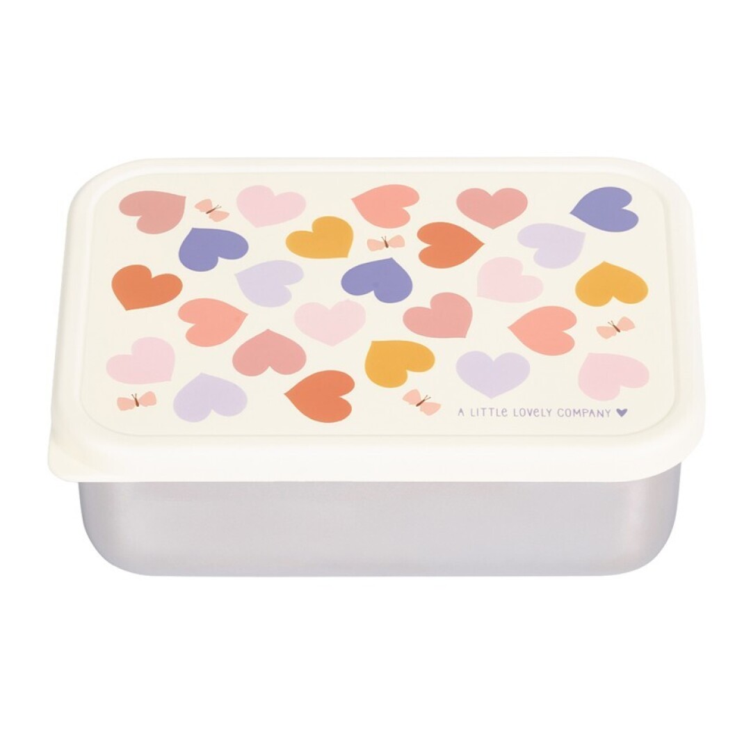 CAJA ALMUERZO ACERO CORAZÓN