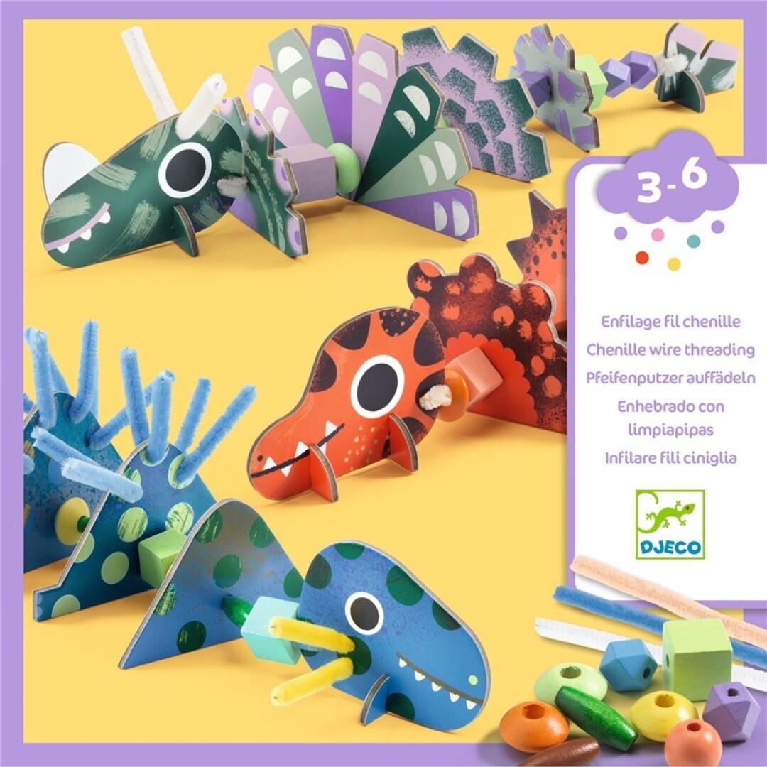 Ensartes Dinosaurios terribles