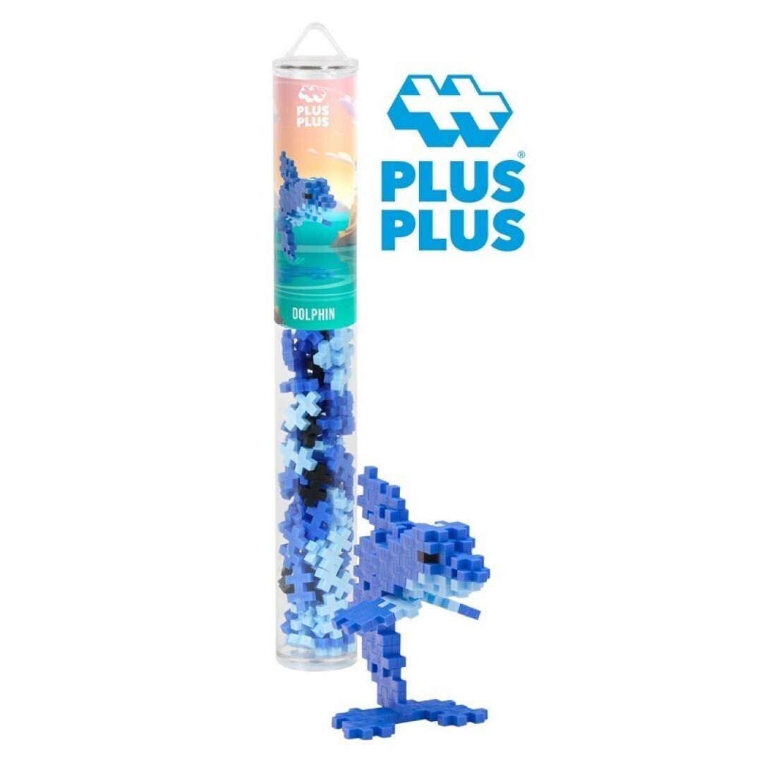 Pack Tubo Delfín  100 pcs - Plus plus
