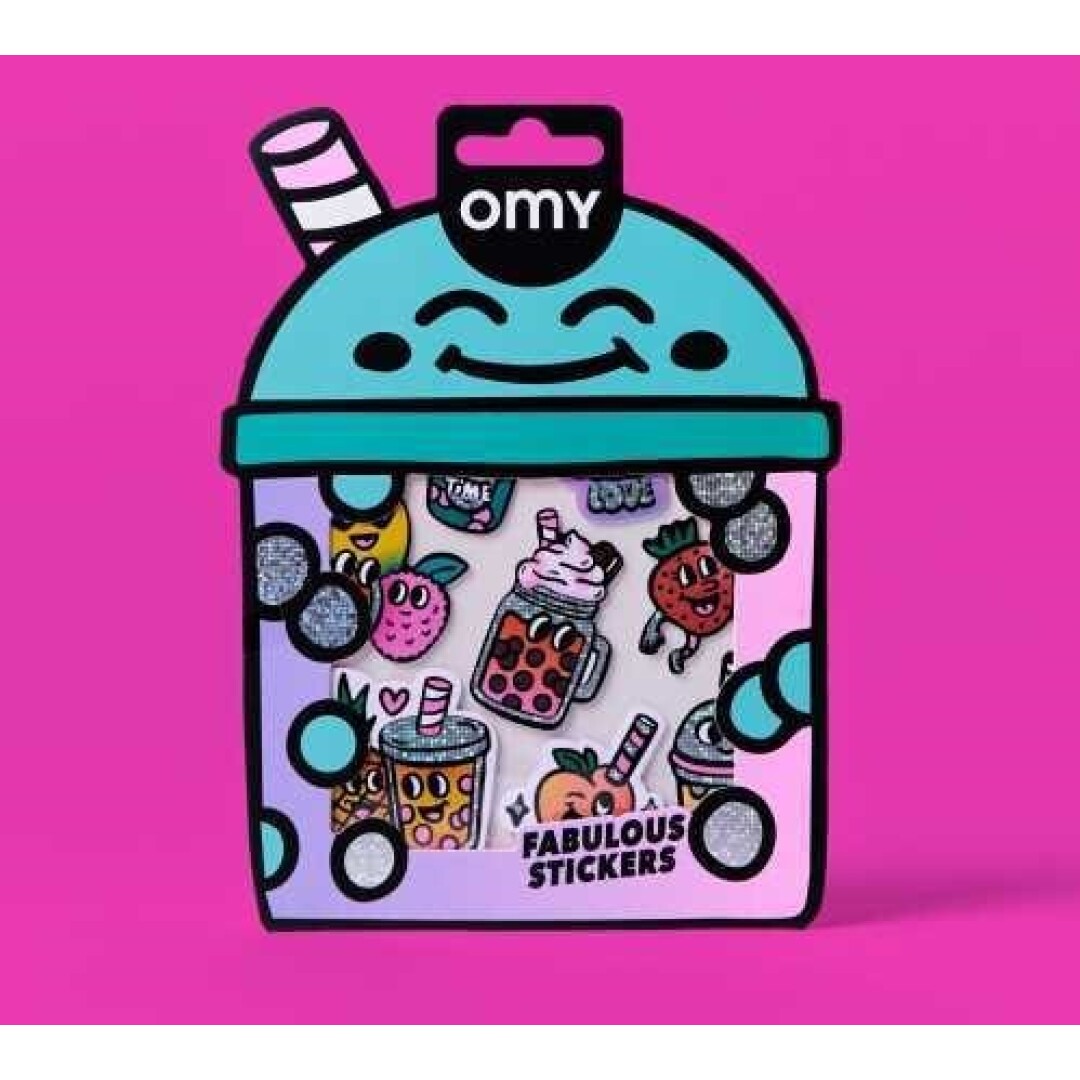 NEW STICKERS BIG BUBBLE TEA