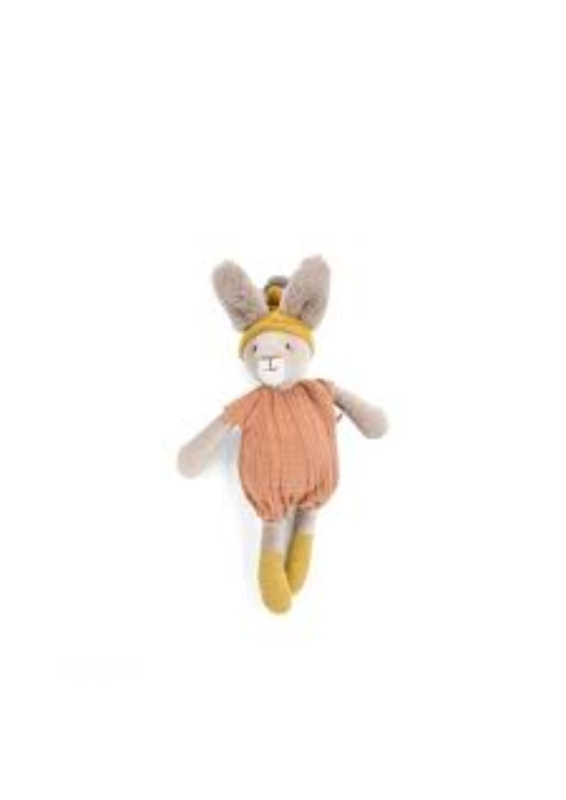 Peluche conejo arcilla Petits Lapins Moulin Roty