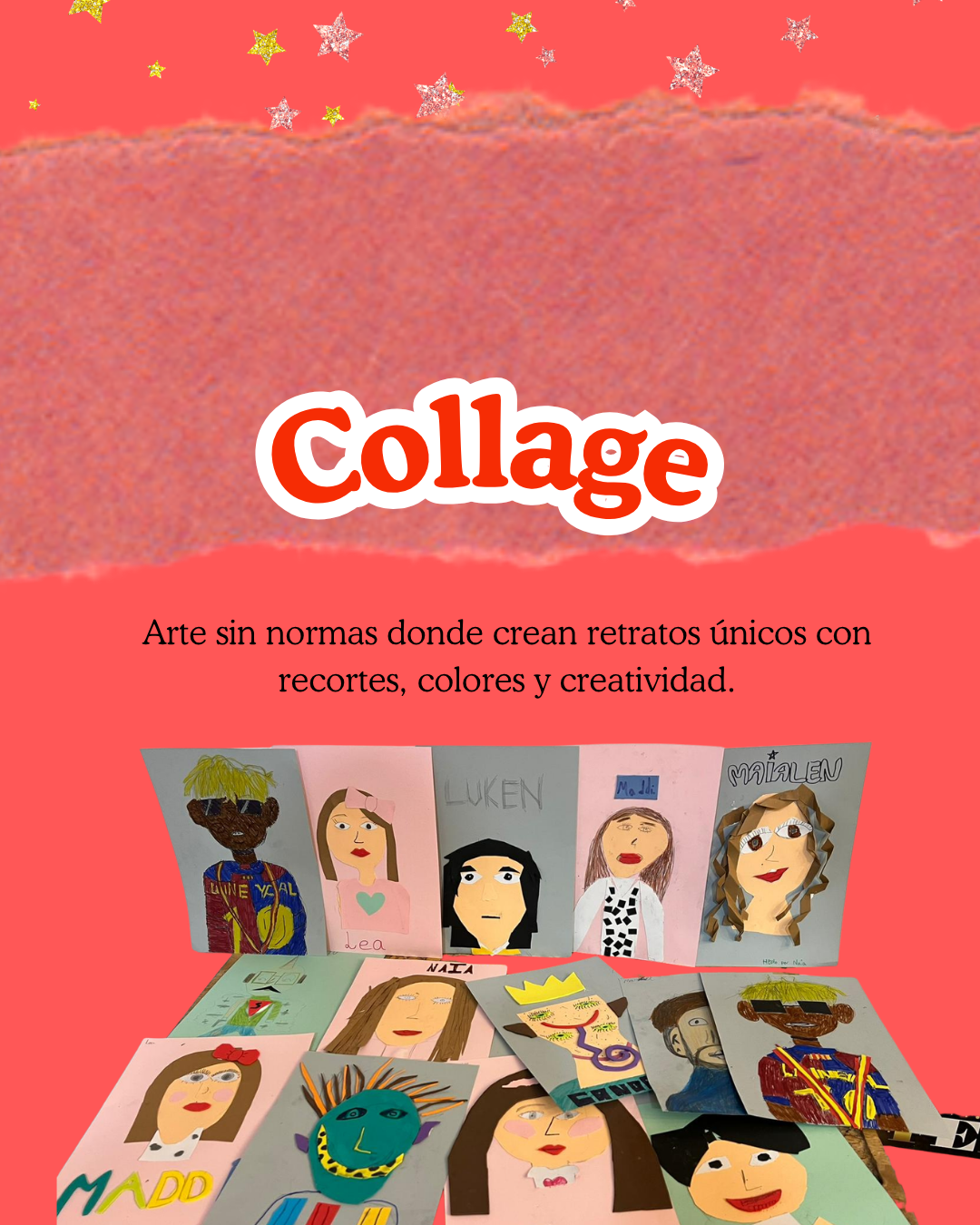 Cartel de Collage party!