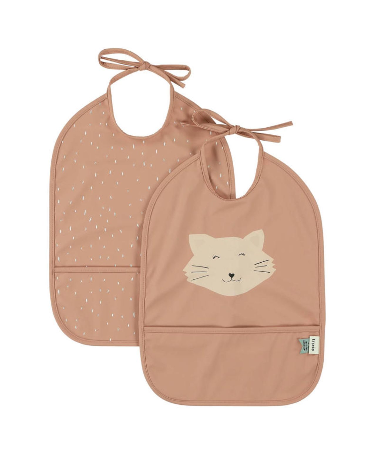 Pack baberos impermeables Mrs. cat