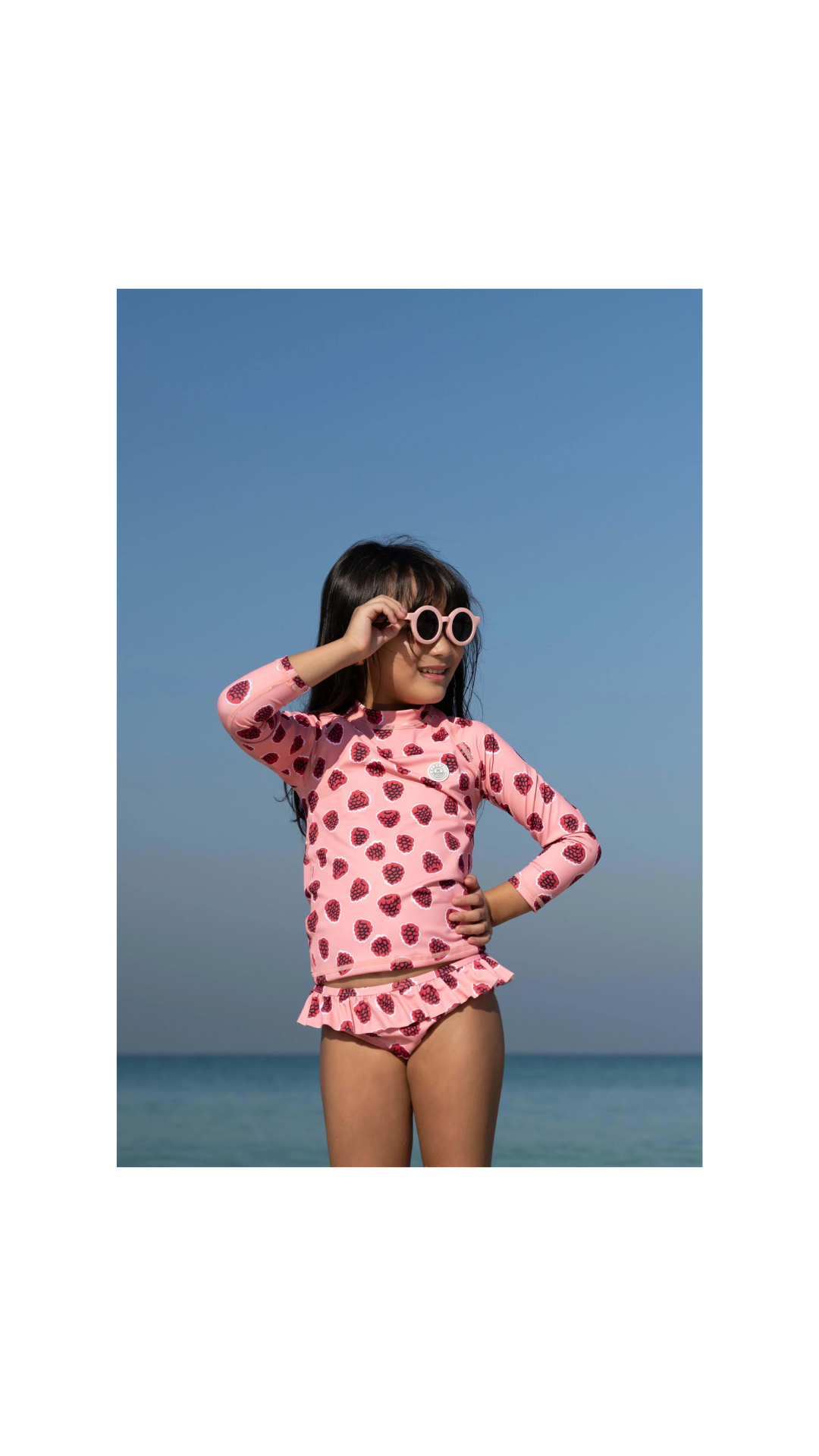 camiseta niña Anti UV 2 piezas - Wild Berries / 1-2 años