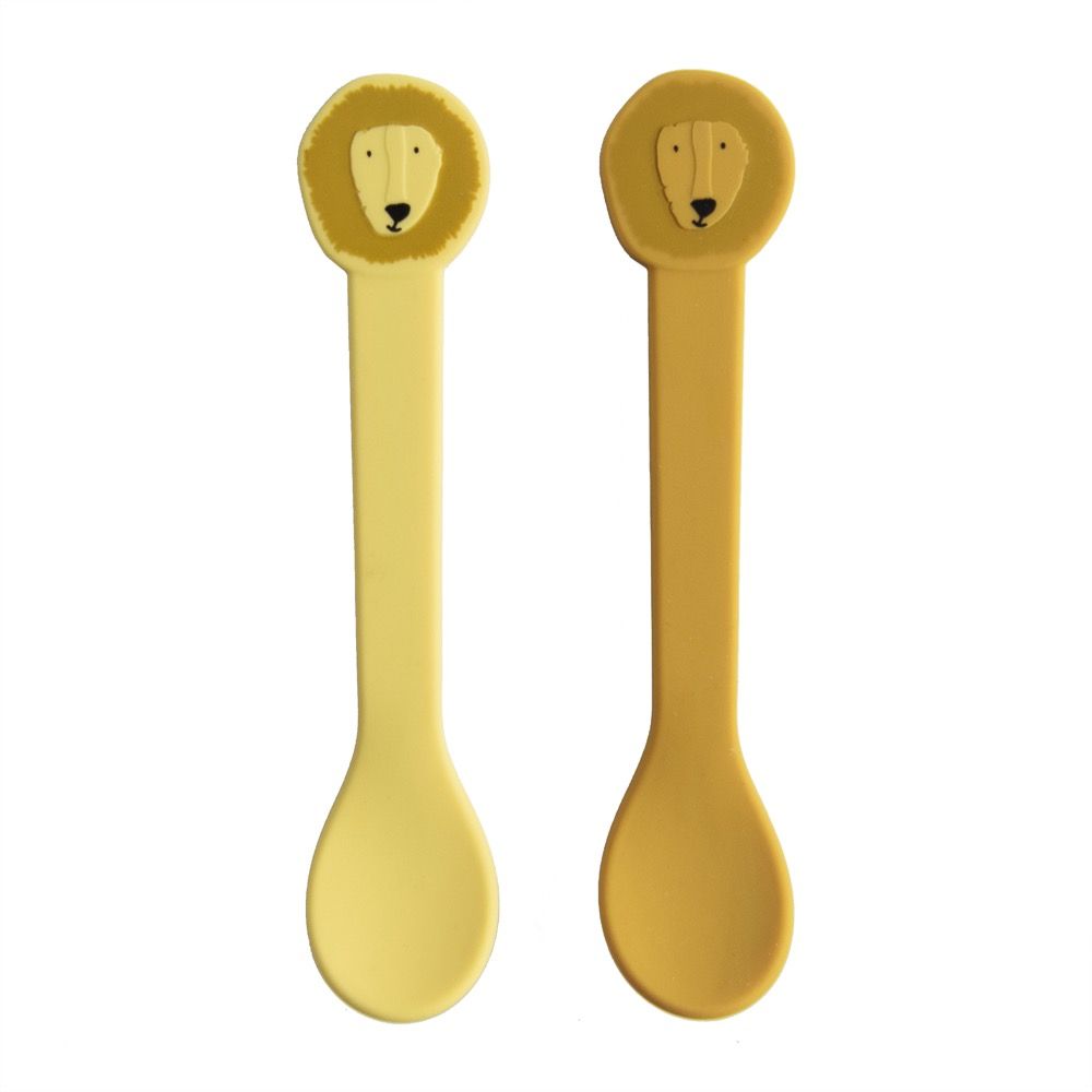 Cucharas de silicona  2-pack - Mr. Lion