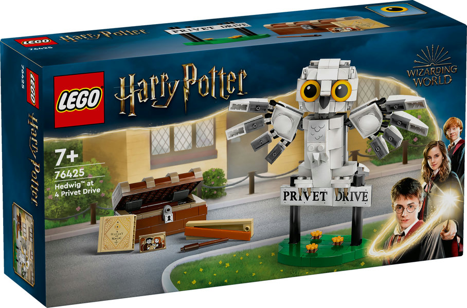 76425 Hedwig™ en el Número 4 de Privet Drive. Harry Potter™ - V29