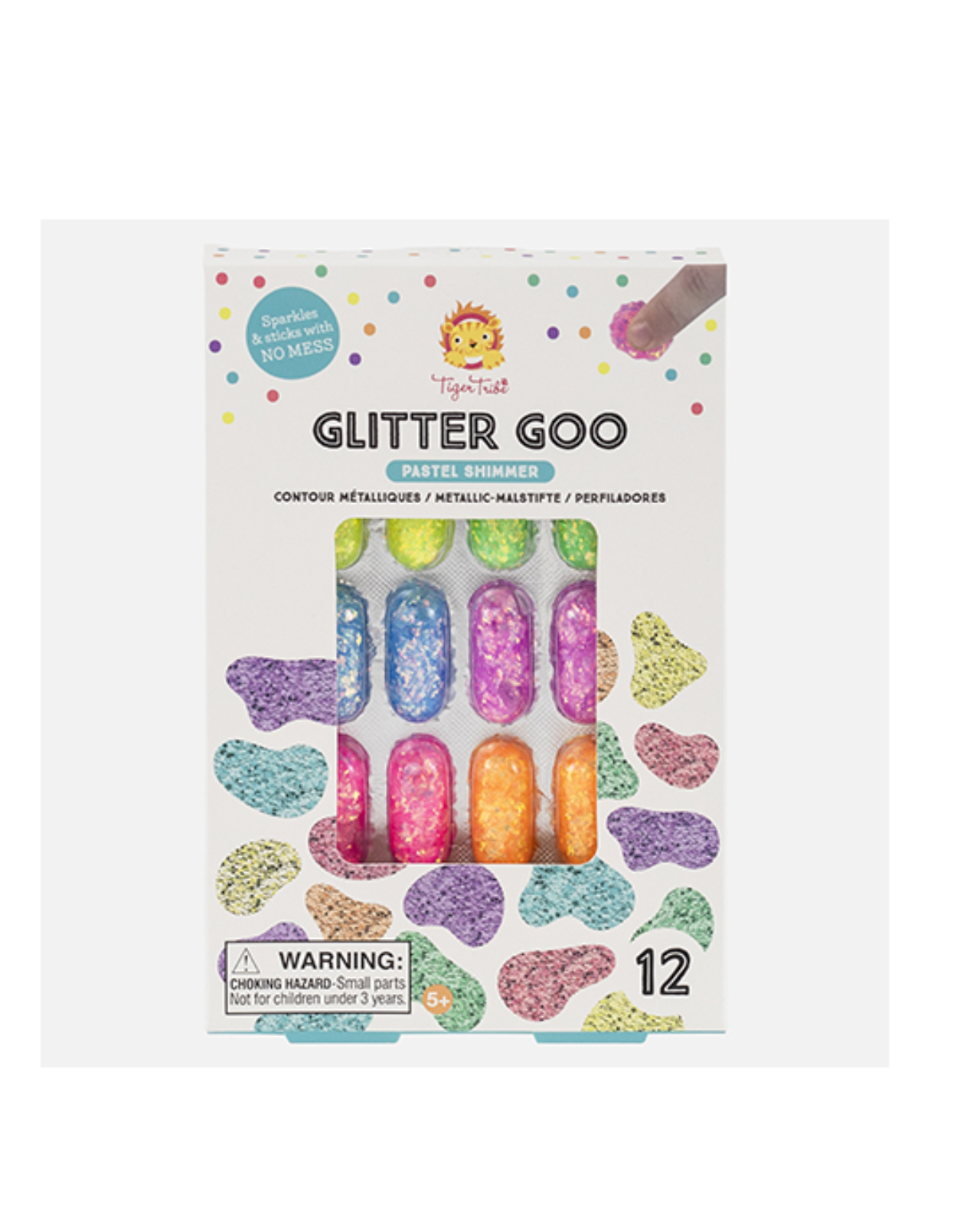 Glitter Goo Pastel Shimmer (Set 12 pc)