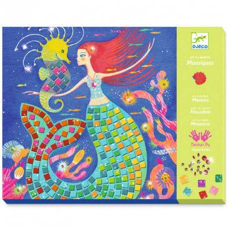 Mosaico el canto de las sirena - Djeco