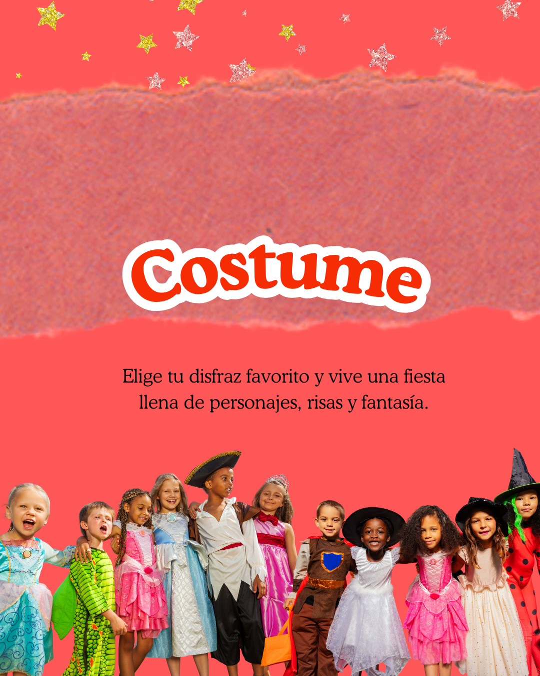 Cartel de Costume party!
