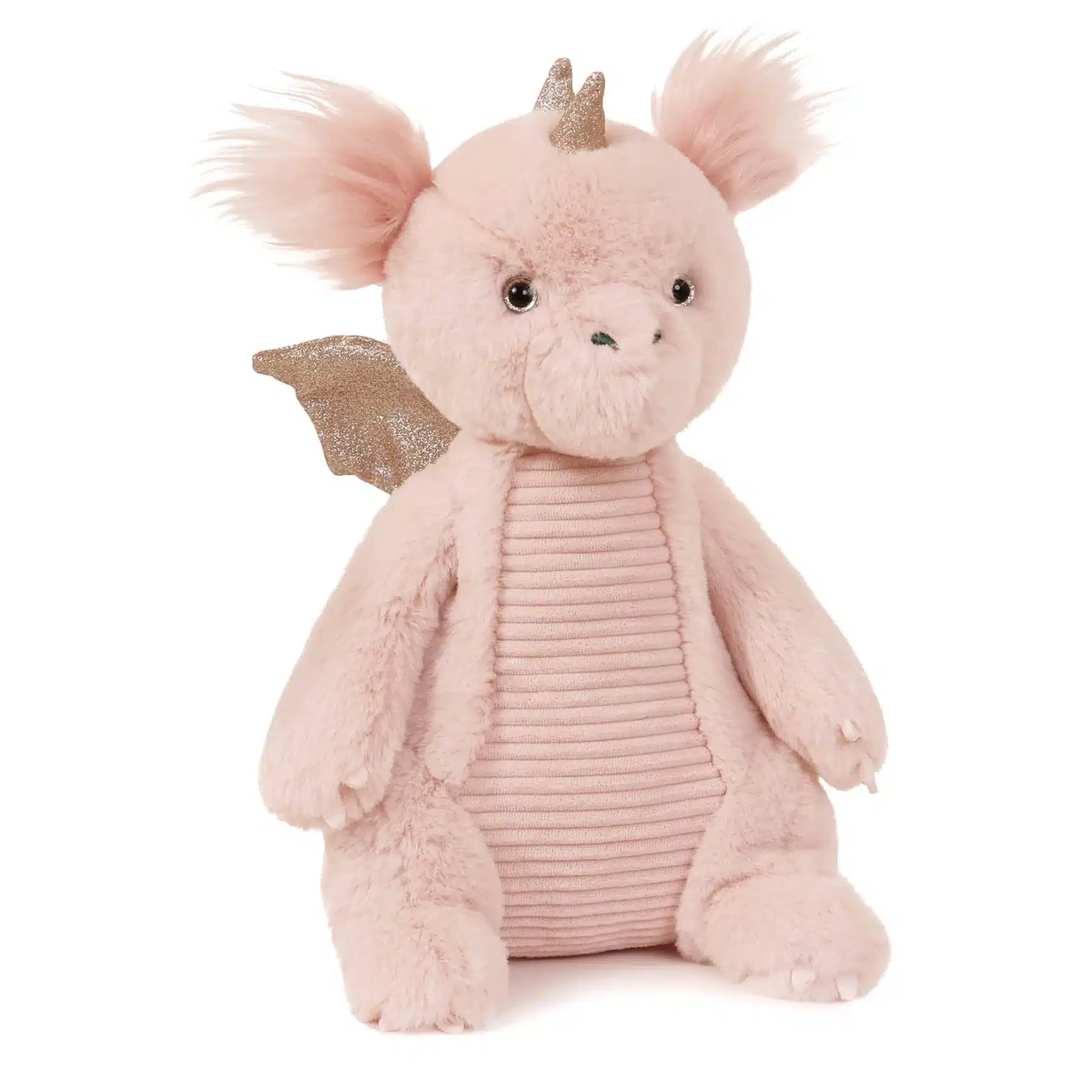 PELUCHE OB DRAGON ROSA (ANGORA) 30cm