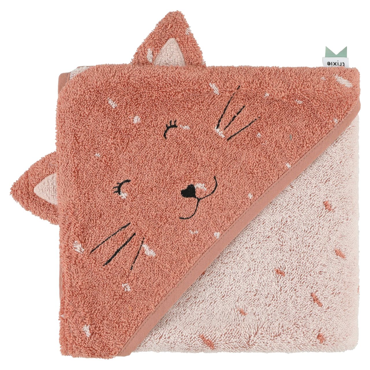 Toalla capa - Mrs. Cat  (75x75cm)