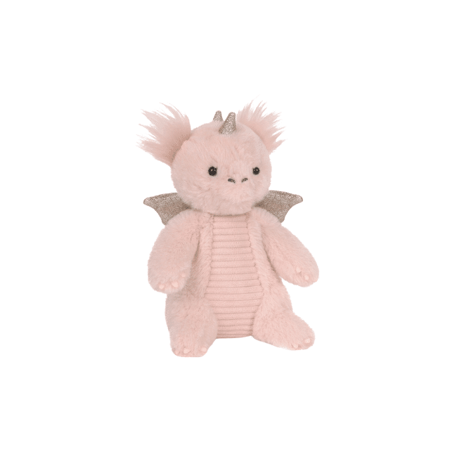 PELUCHE OB MINI DRAGON ROSA (ANGORA) 20cm